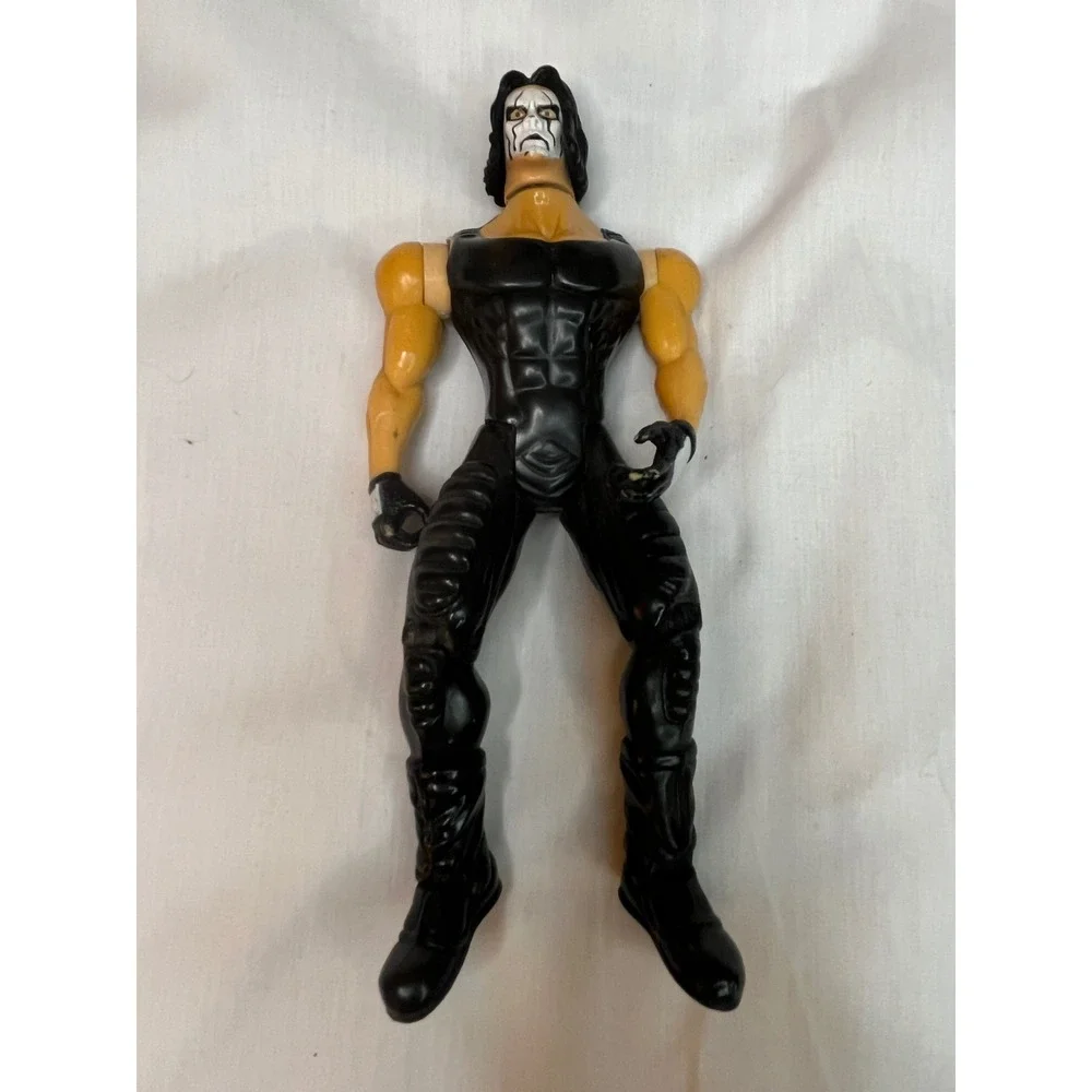 Vintage 1999‎ Toybiz WCW NWO Sting Crow Smash N Slam Action Figure WWE